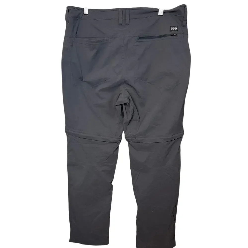 Mountain Hardwear Men's Performance Pants 36/30 Outdoor Convertible Gorpcore
